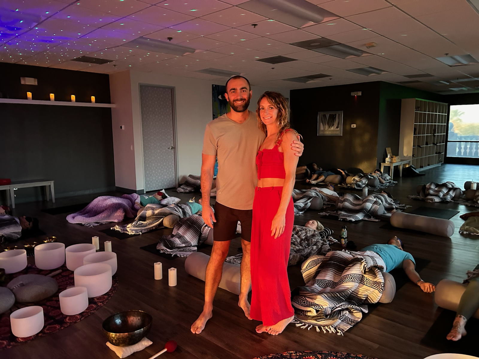 Liquid Breathwork class in action - guided breathwork session in Arizona