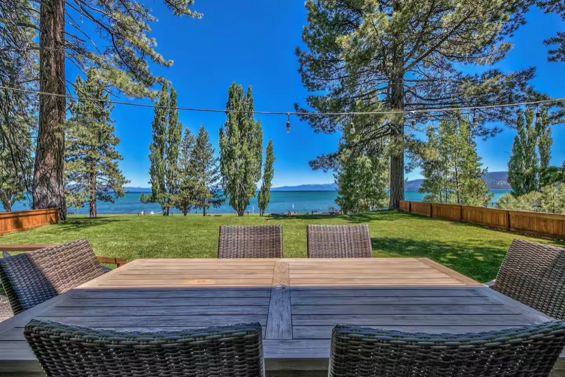 Lake Tahoe views from the Breathwork facilitator training retreat cabin