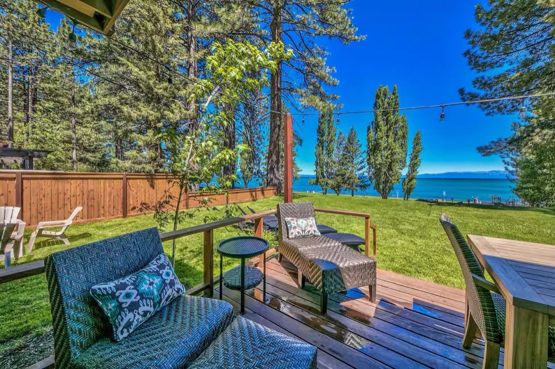 Lakefront setting of the Liquid Breathwork facilitator training retreat at Lake Tahoe